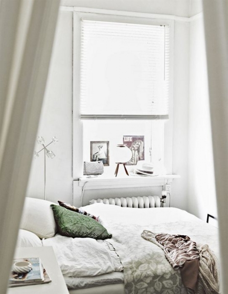 15款恬静温馨的白色调卧房搭配方案