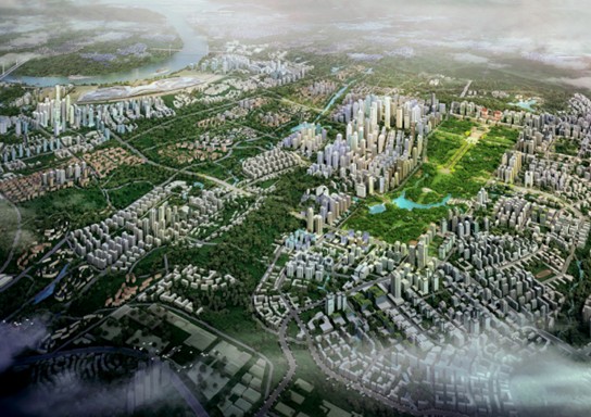 亚洲第一大城市中央公园落户重庆(组图)_融创