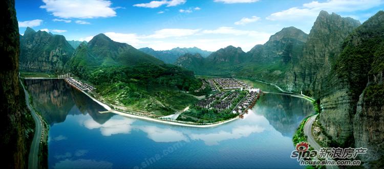 图为中国山水醉