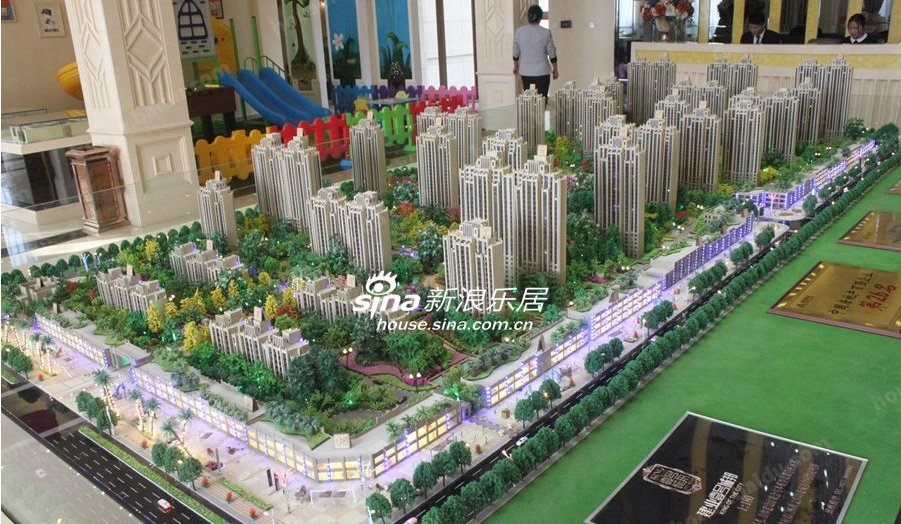 滑县建业壹号城邦沙盘