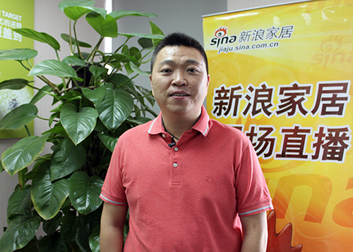 爱依瑞斯家具有限公司营销副总裁 陈涛