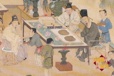 明 仇英《人物故事图》(局部)