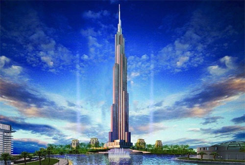 目前高度排名第一的迪拜阿利法塔