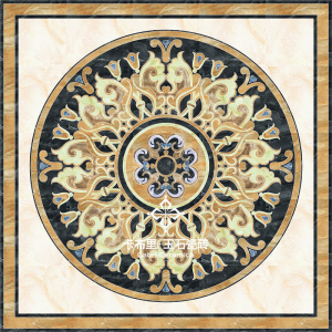 卡布里玉石瓷砖:水刀拼花的视觉大赏
