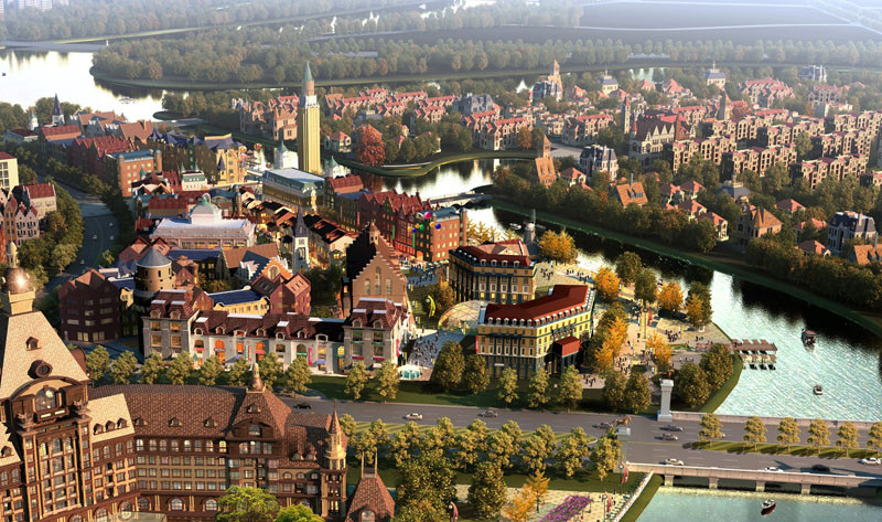武汉首席欧洲风情小镇 武汉绿地城全方位点评
