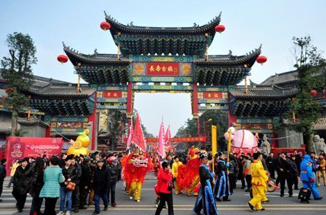 长寿古镇实景图
