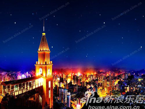 黔灵半山实景图