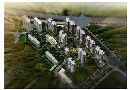 居住人口毛密度_某居住小区规划及建筑方案文本 A0 A3(3)