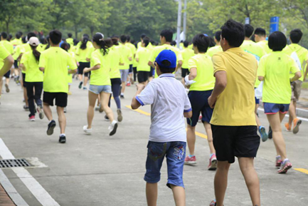 “我運動,我快樂”的宗旨在廣州選手們身上得到了很好的體現 “我運動,我快樂”的宗旨在廣州選手們身上得到了很好的體現