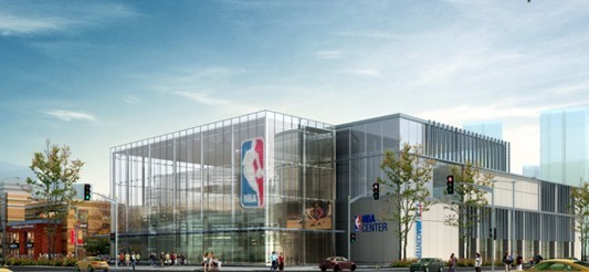 全球首家NBA中心落户武清区 奠基仪式成功举