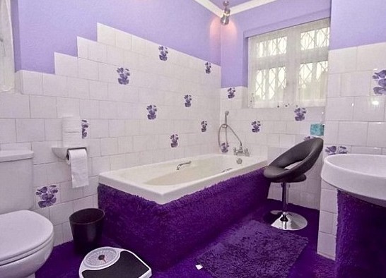 紫色梦幻屋有四个卧室