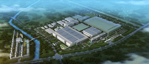 武汉华星光电t3项目进入钢结构施工阶段