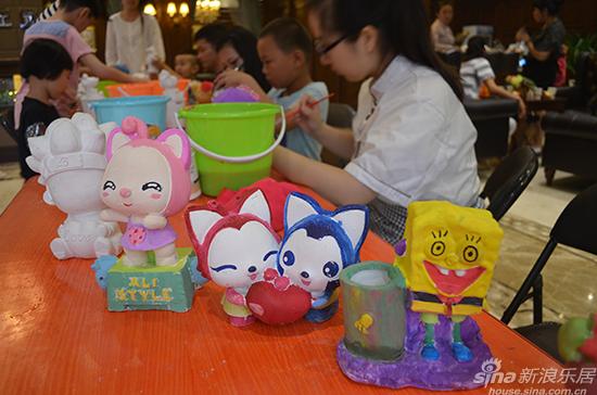 5月31日橡树庄园到访有粽及石膏彩绘diy活动顺利举办