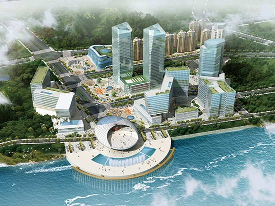 南京诞生新地标 百亿投资项目滨江总部入市在