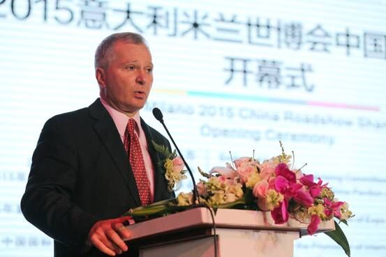 ?意大利駐上海總領事Stefano Beltrame致辭