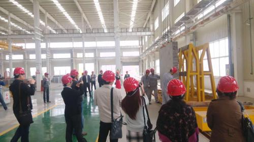 西安建工集团临潼渭北工业园实地考察活动圆满