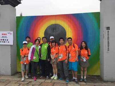 柒先生的墙画给予了暴走队员们前进的动力