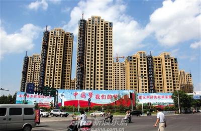 2013年9月19日，浙江省宁波北仑区一新建商品住宅。