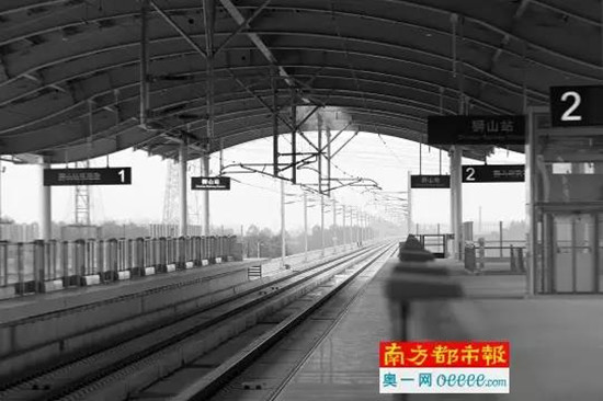 广佛肇城轨要延迟开通 不久后广州往返肇庆仅