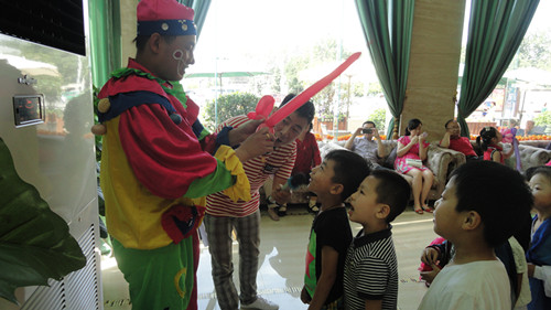 财富中心快乐举行六一儿童节家庭欢乐聚活动