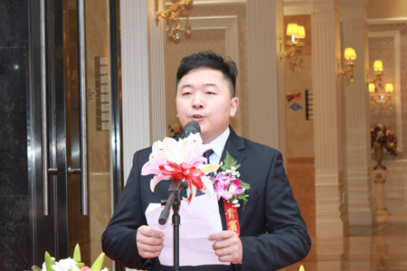 北京智和兴建材有限公司总经理朱芝海致辞