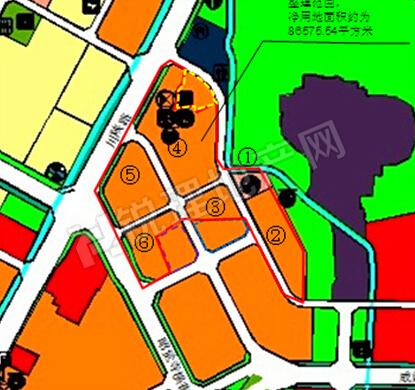 地块位置图