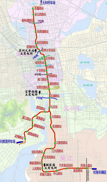 轻轨4号线全程