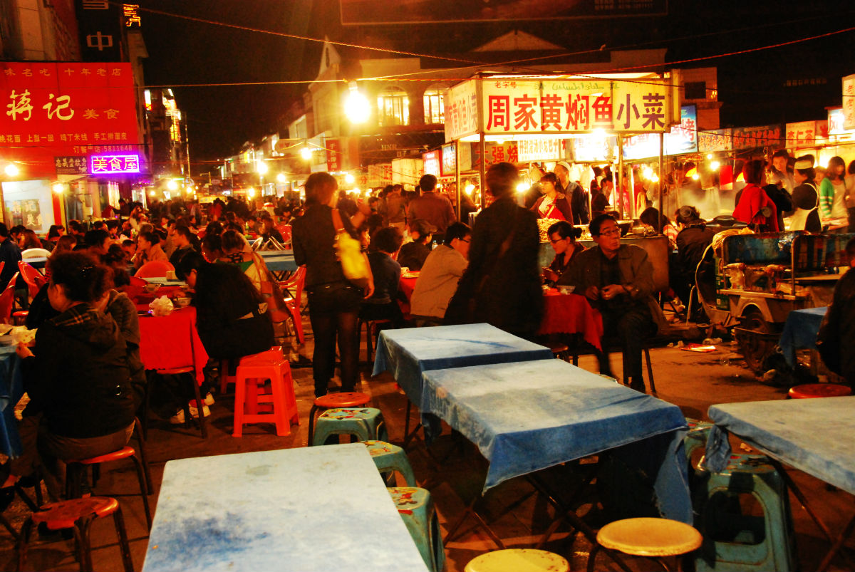 点击图片查看详情 天津鼓楼海鲜夜市(3)