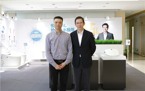 吳曉波造訪恒潔衛浴，共同聚焦中國品質