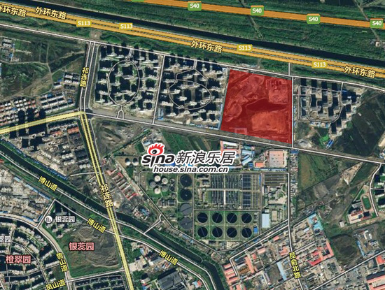 天津市东丽区限价房卫星图