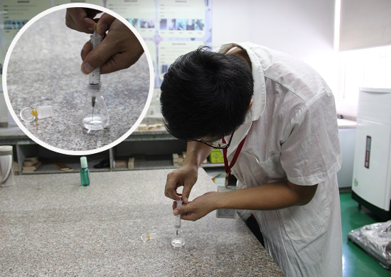 汲取甲醛溶液 汲取甲醛溶液