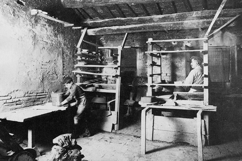 布奇先生创立的第一间陶瓷手工作坊