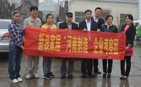 新浪家居河南制造考察团第六期:走进欧曼橱柜工厂