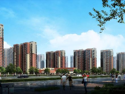 图为金地格林格林