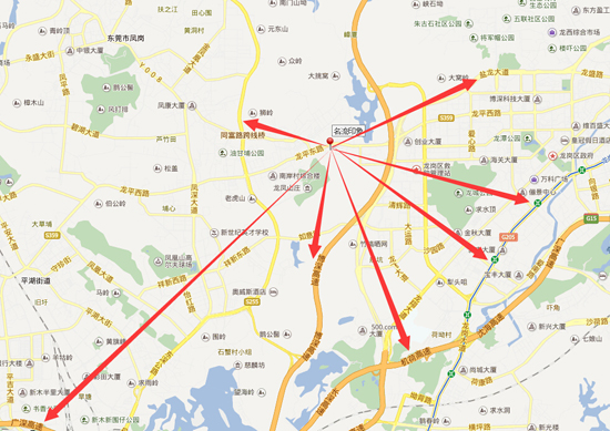 深圳市平湖镇人口_平湖镇交通地图 龙岗区地图 深圳交通地图(2)