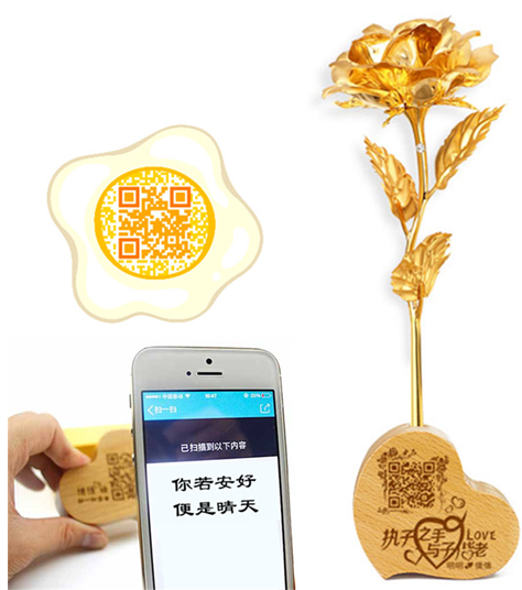 永远的玫瑰，是对她永远的爱