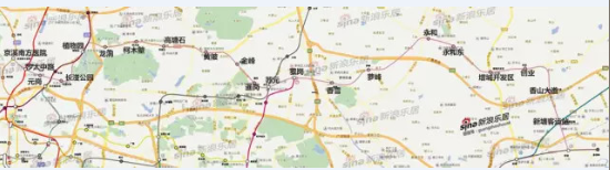 路,团一大广场,东湖,东山口,区庄,黄花岗,沙河顶,沙河,天平架,燕塘