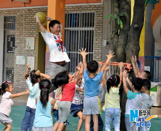 广西开设首批免费男幼师班 学前教育再迈步