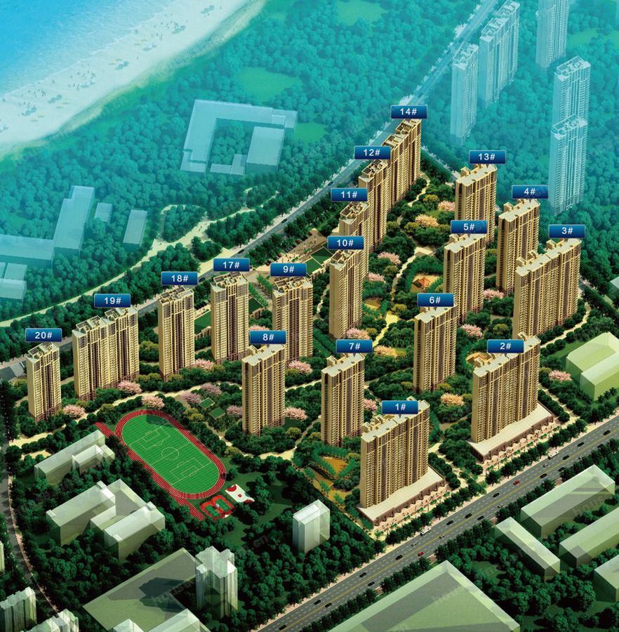 华发九龙湾效果图
