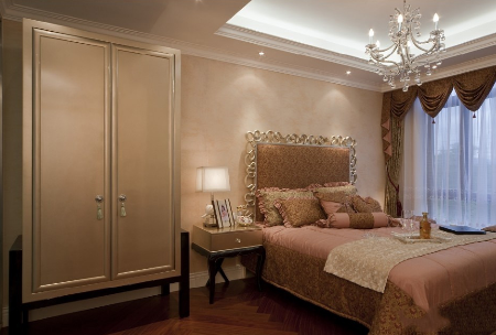 新古典风格混搭的卧室