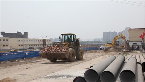 晋城:景西路北段延伸工程进展顺利