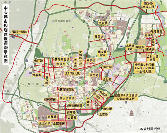晋城:城市路网建设加速推进