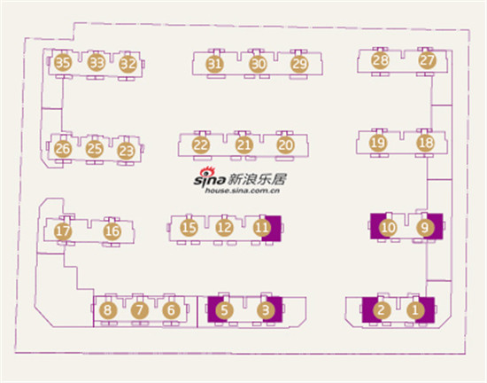 姜堰城市中心盘 三水新都会84-142平米户型图