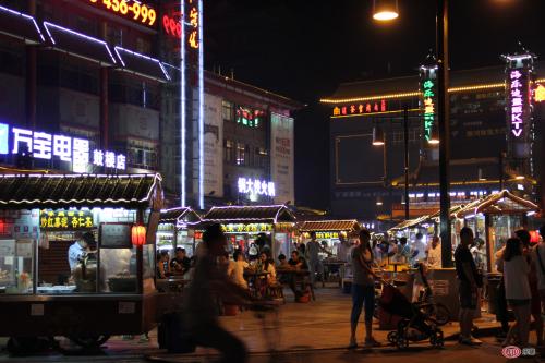 天津鼓楼海鲜夜市(2)