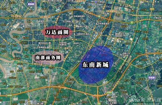 宁波板块区分渐明 鄞州东南再添新城