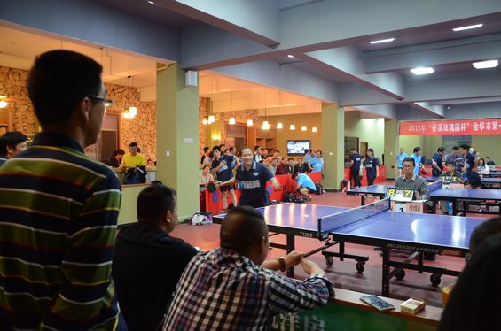 香溪玫瑰园携手金华业余乒乓球联赛打造健康人
