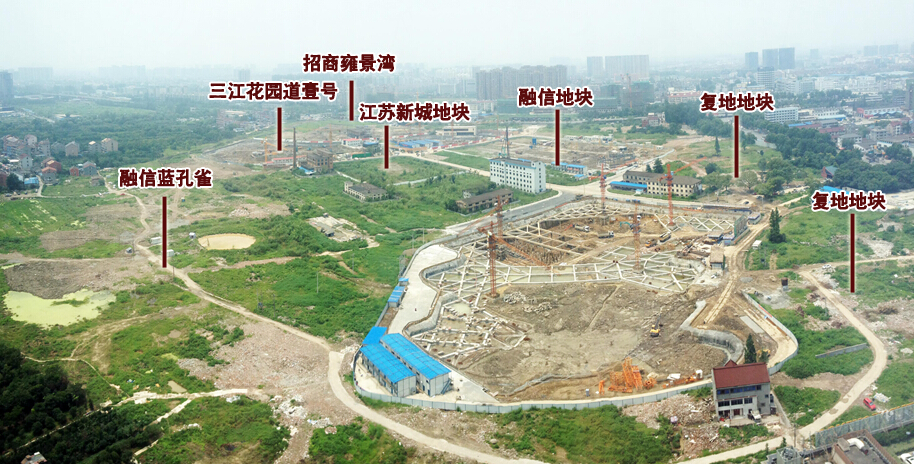 蓝孔雀综合体地块现状