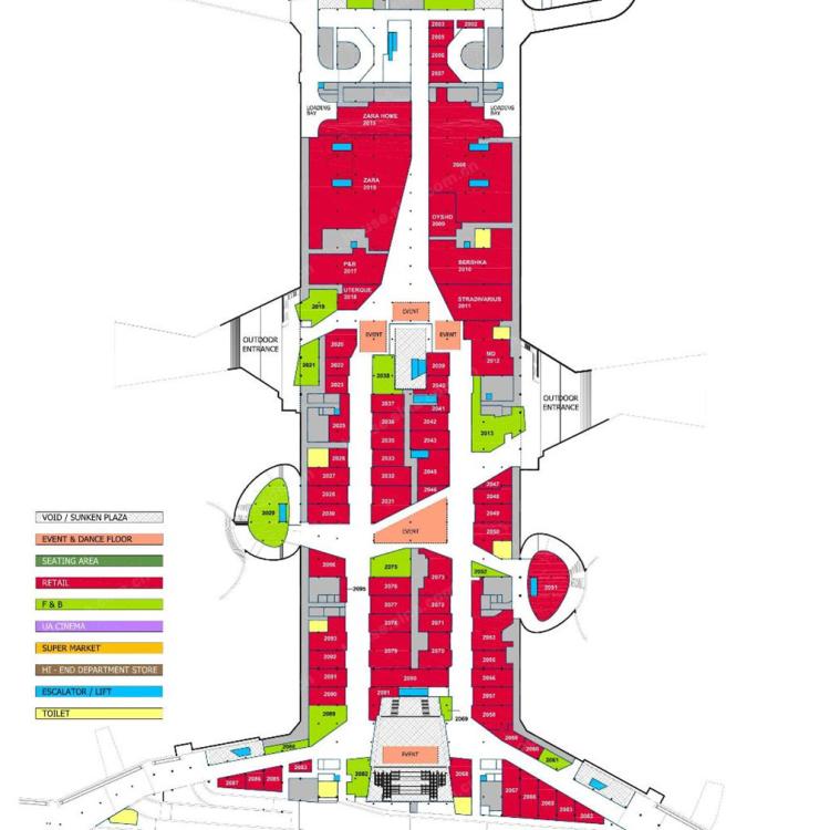 广州花城汇二区楼盘配套地图-新浪乐居