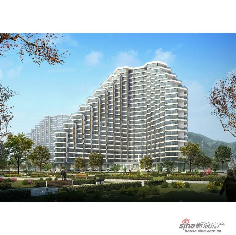 图为官厅海棠湾