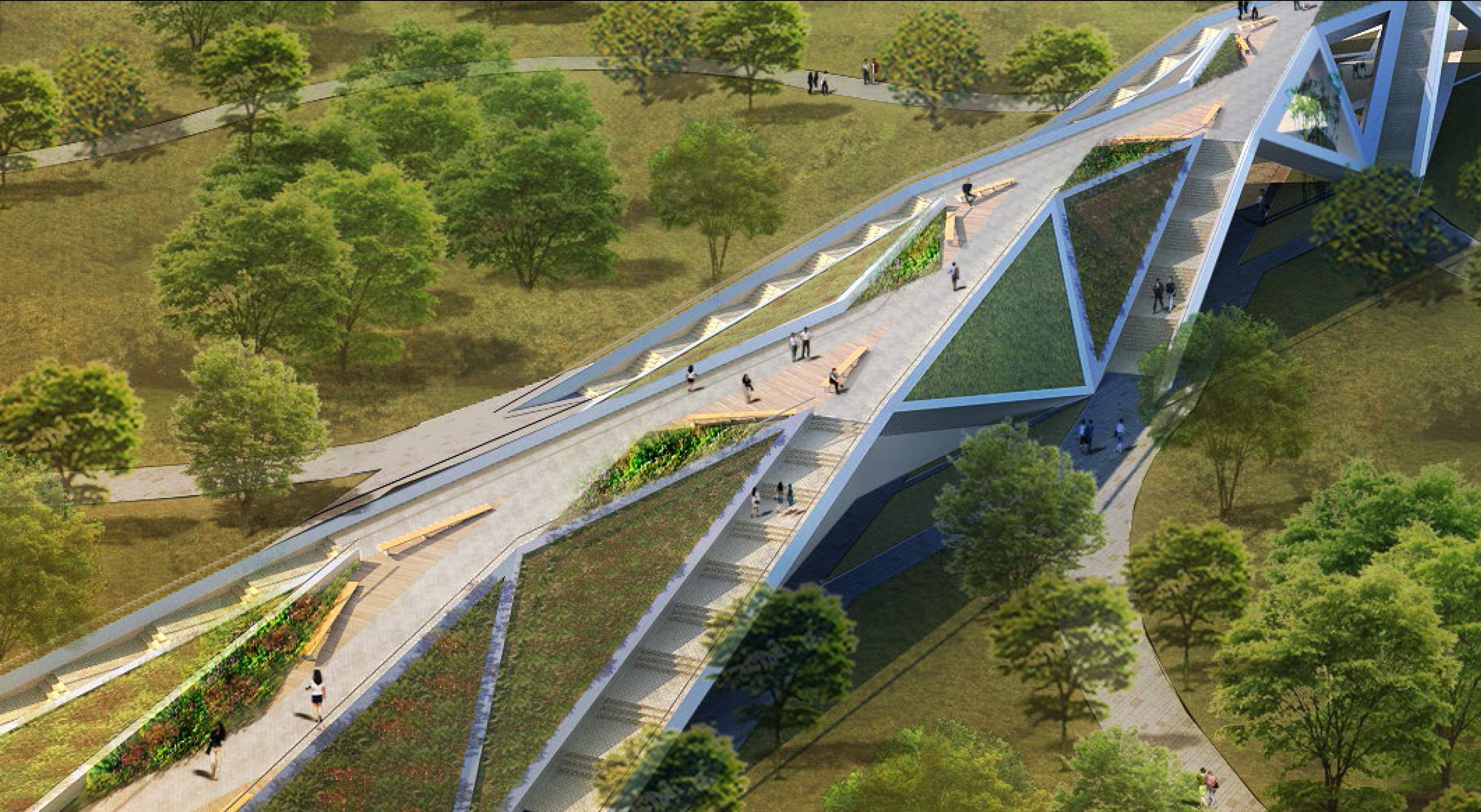 1.5亿造两座廊桥 深业上城践行 缝合城市 理念